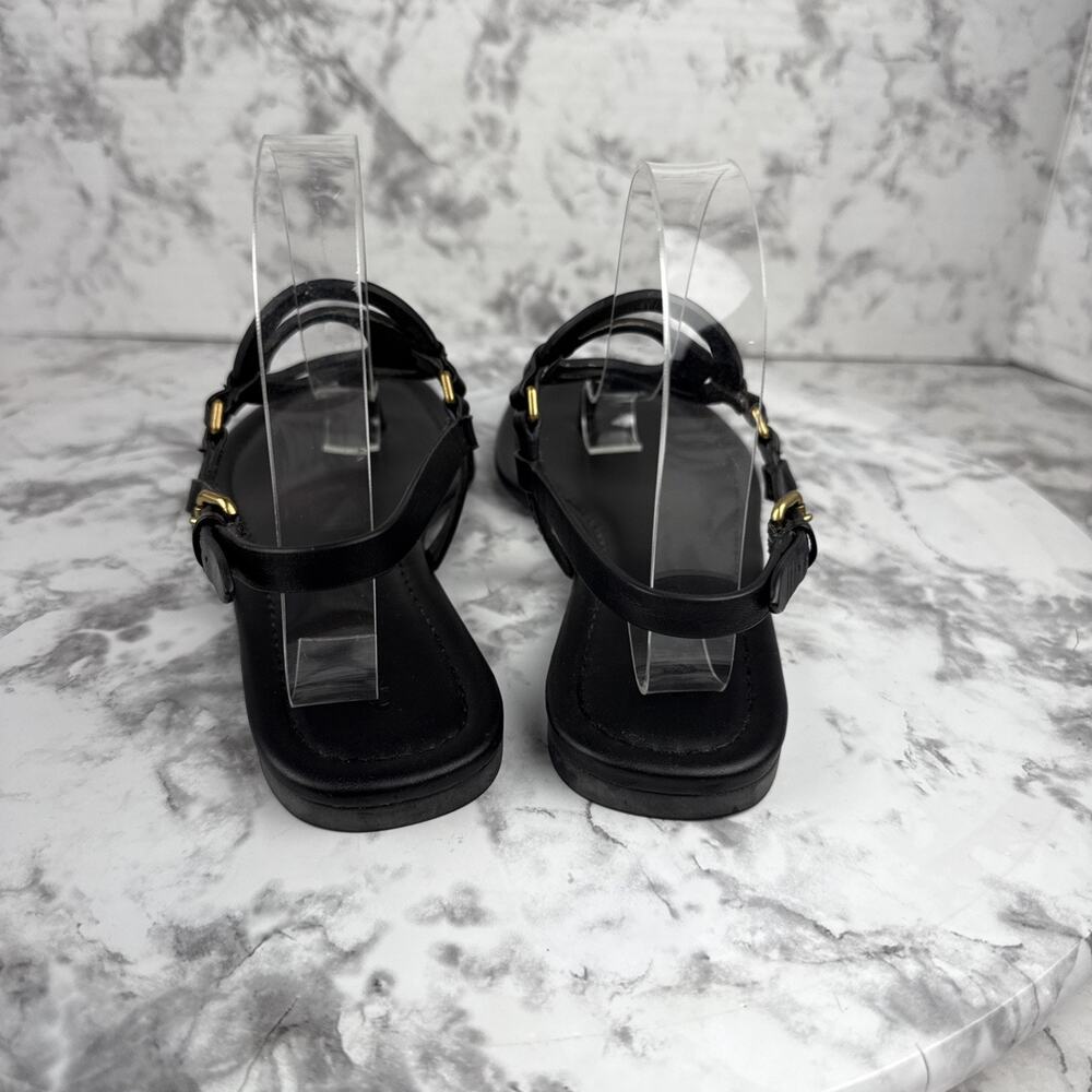 Elegant Black Sandals - Picture 6 of 10